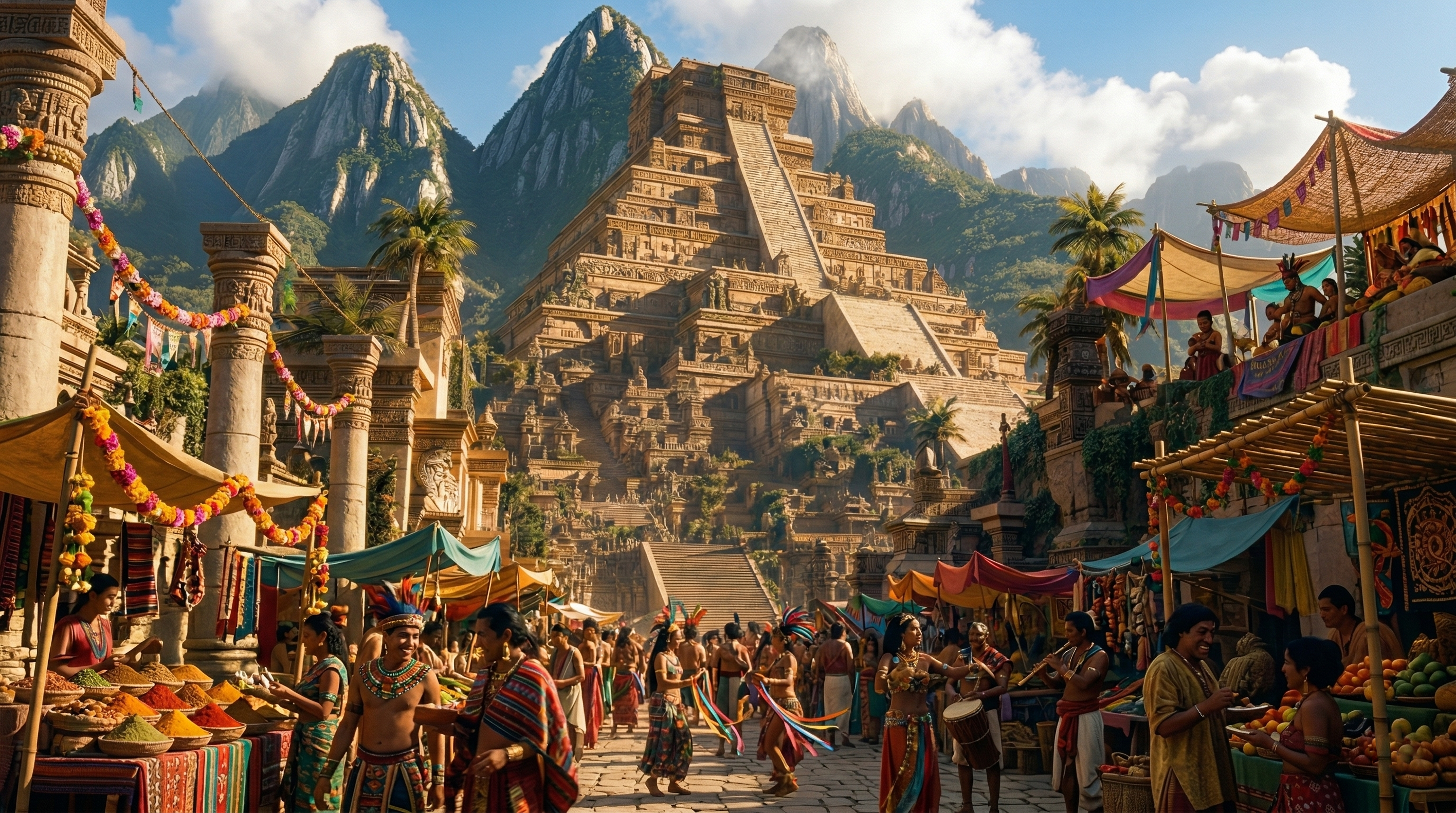 Иштli: сосуд богини — мистическая ацтекская атмосфера